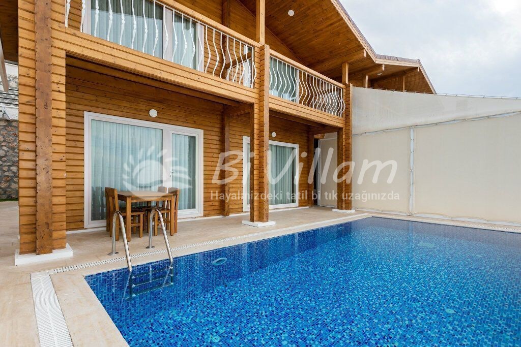 Villa Manzara Sardunya Deniz Manzaralı Muhafazakar Villa
