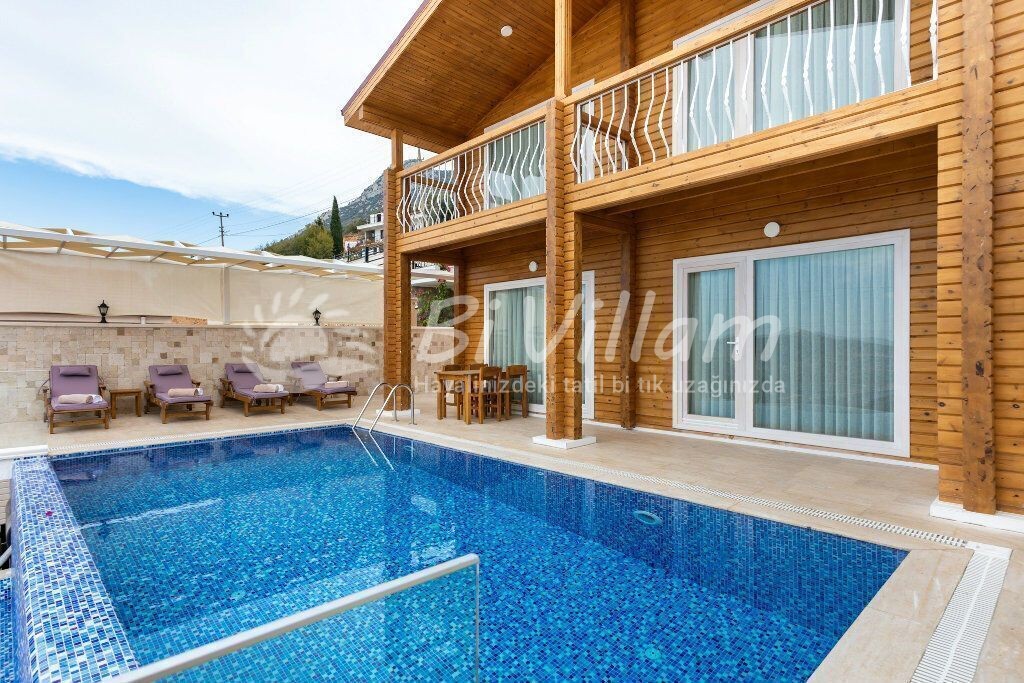 Villa Manzara Sardunya Deniz Manzaralı Muhafazakar Villa